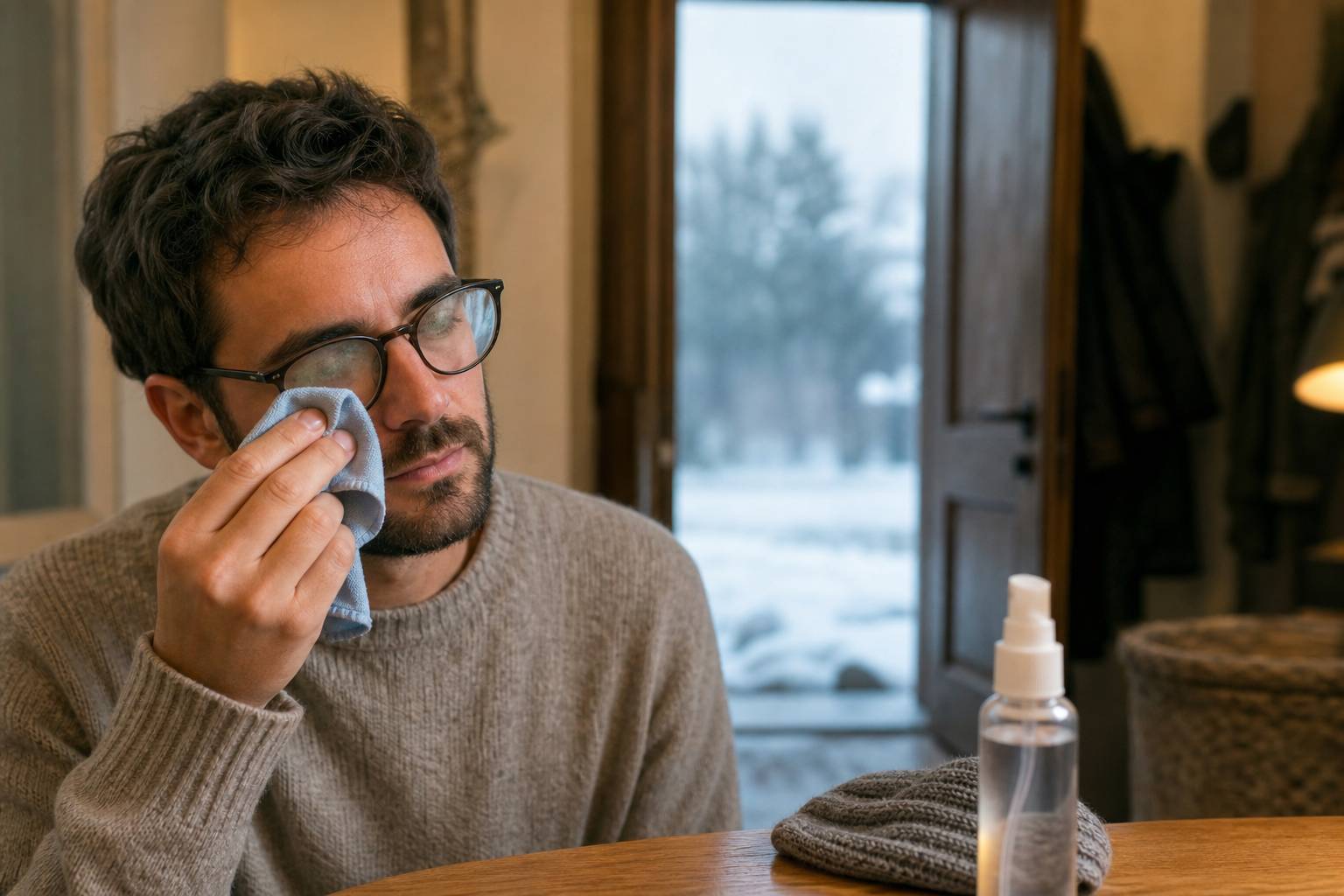 Cómo evitar que las gafas se empañen