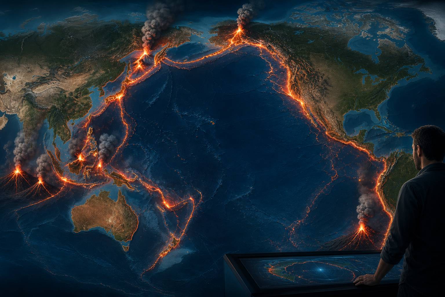 Qué país tiene más volcanes activos